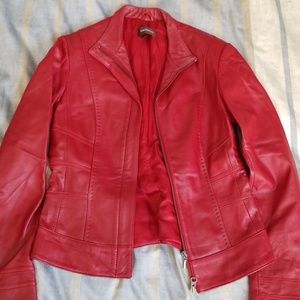 Red Leather Jacket